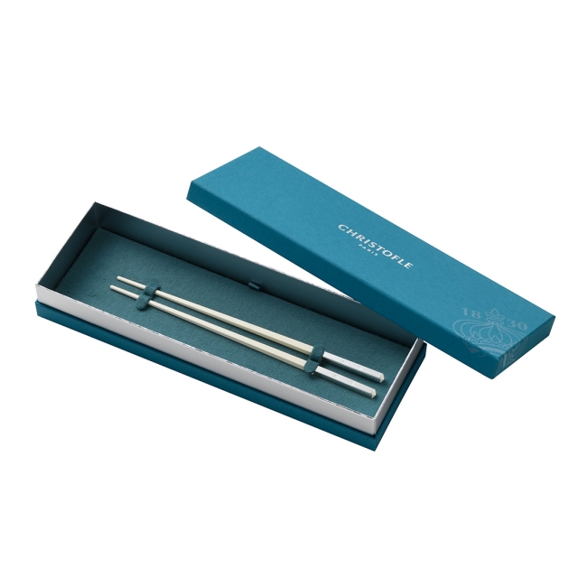 Christofle (クリストフル) Uni Chopsticks(ユニ 箸) ブランシュ(白