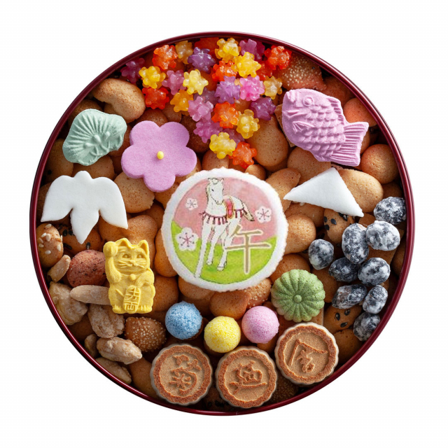 銀座菊廼舎(きくのや)登録商標 冨貴寄(ふきよせ)開運干支ありがとう