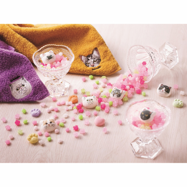 Uchinoko mate ラムネと金平糖とハンカチ(ペルシャ) [CONCENT]コンセント