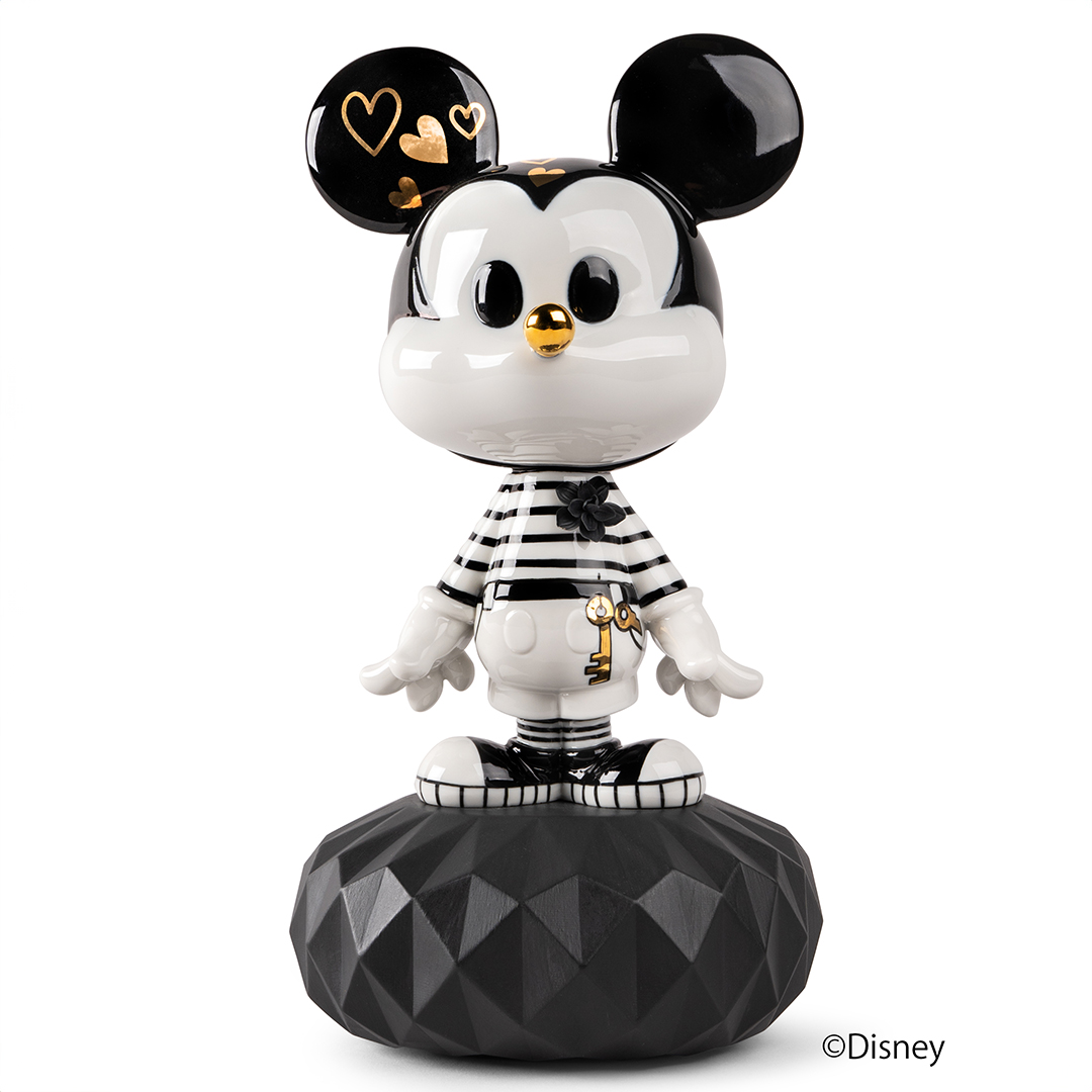 LLADRO(リヤドロ) ミッキーマウス (Black & White) A09601 [CONCENT