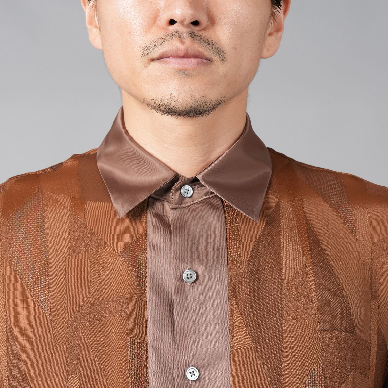 TAAKK - 【ラスト1点】RAYON CUPRA SHIRT / レーヨン キュプラ シャツ