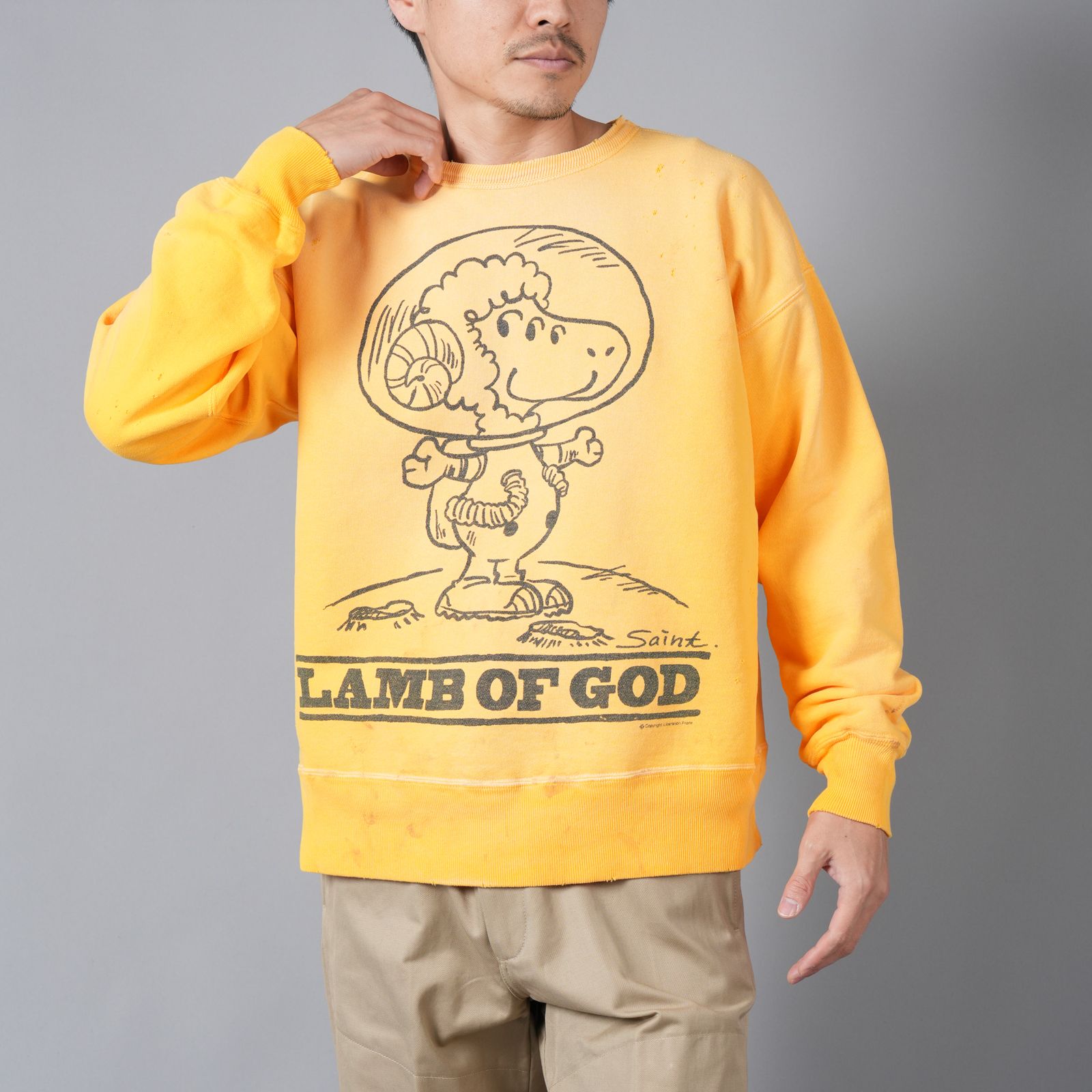 SAINT M×××××× - 【残りわずか】SM-YS8-0000-027 / CRW SWEAT / LMB OF