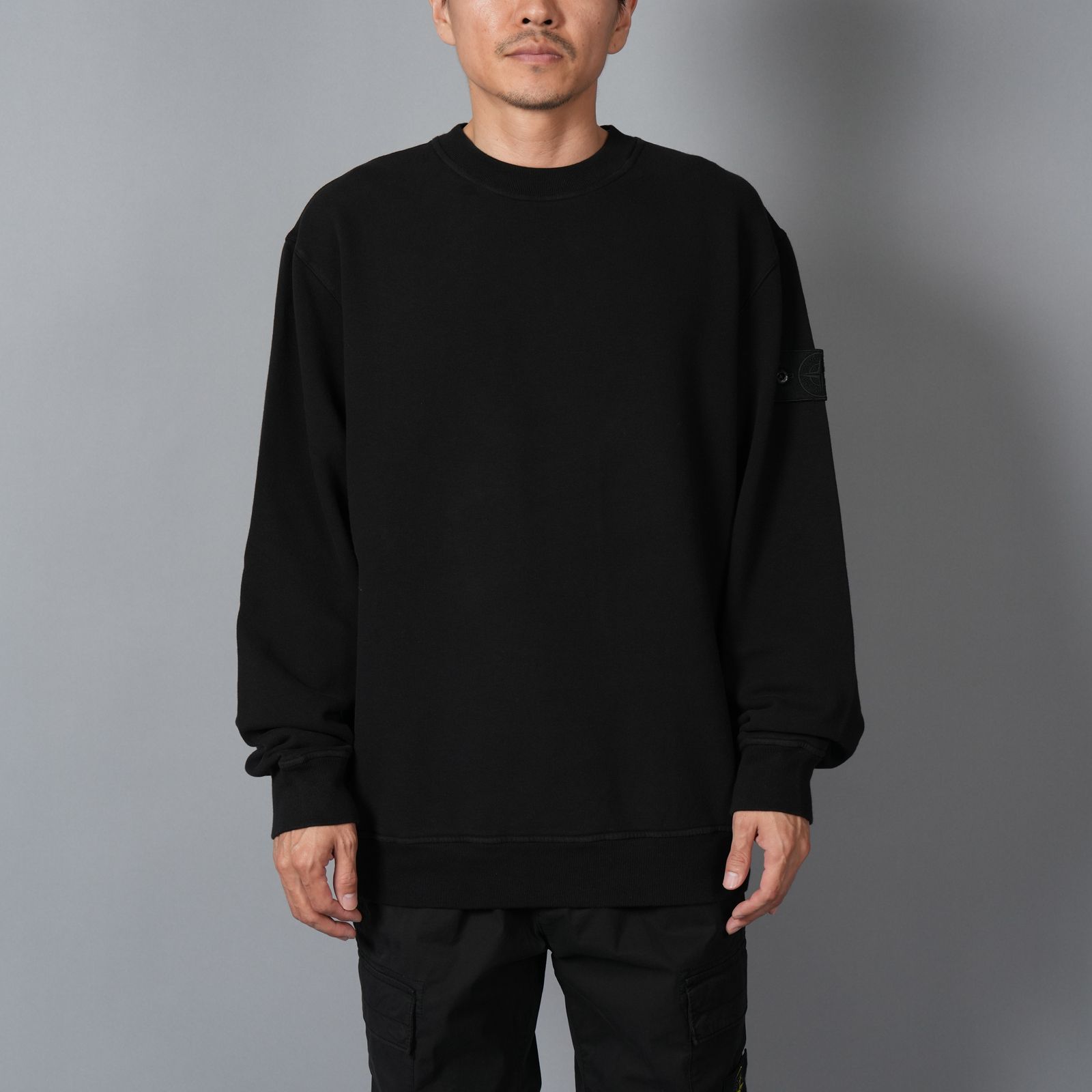 STONE ISLAND - 【ラスト1点】6100069 STRETCH COTTON FLEECE_STONE