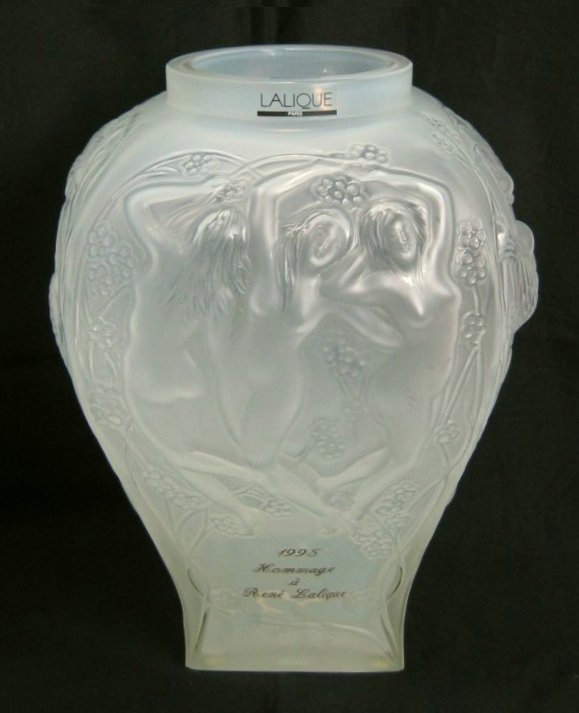 オークション “ザ・コノサーズ”／ Lot3007 ラリック社 花器