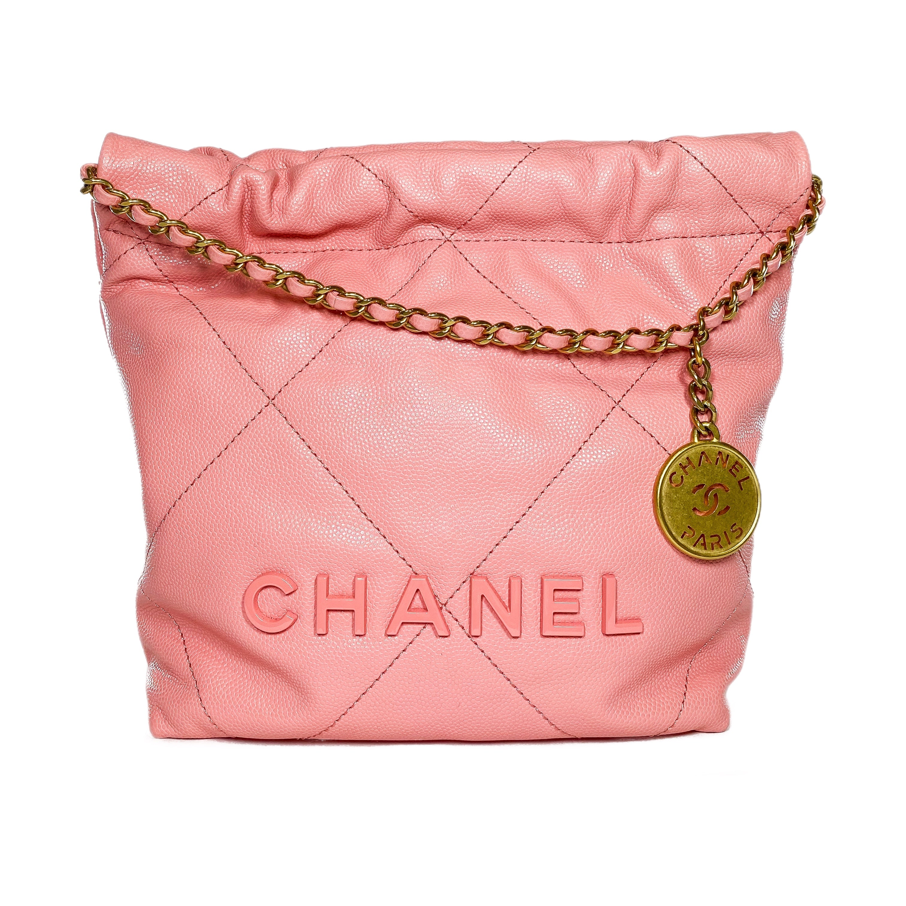 Chanel 22 Coral Pink Mini – Consign of the Times ™