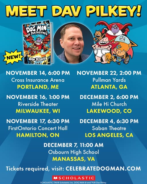 Dog Man: Big Jim Believes Signing Tour | Convention Scene