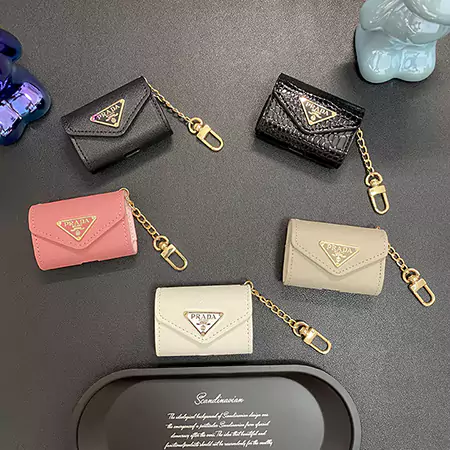 プラダ レザー airpods4 ケース メンズ レデイース オシャレ