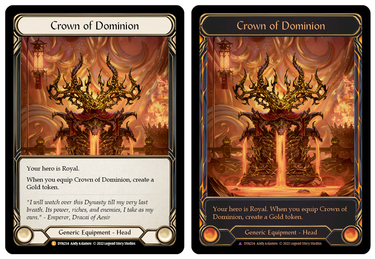 Flesh and Blood 支配の王冠 支配の王冠 Crown of Dominion Flesh and