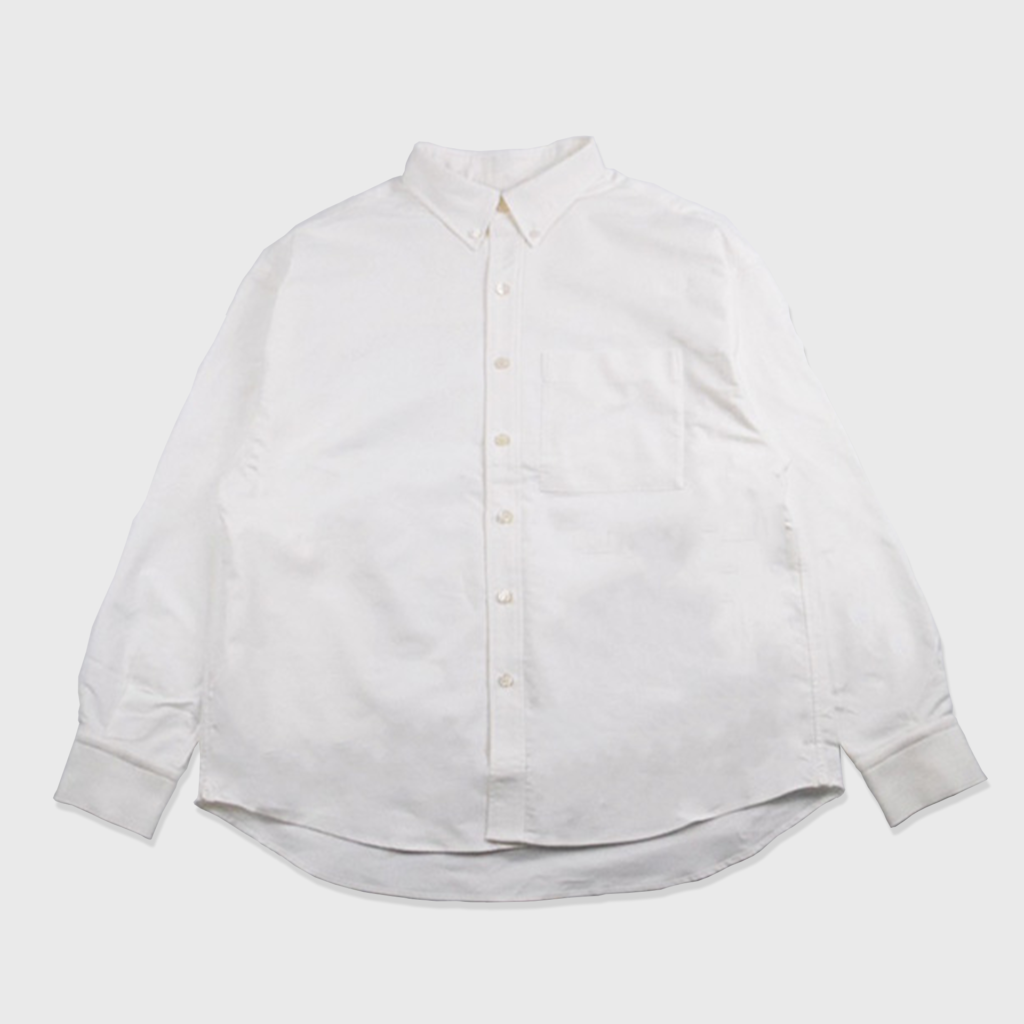 Oxford BD- Shirts Relax / White - COREAGE (コアエイジ)｜大人が気軽