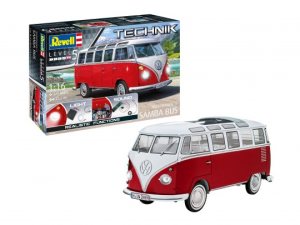 Revell Volkswagen T1 Samba Bus - Technik 1:16 Scale Model Kit