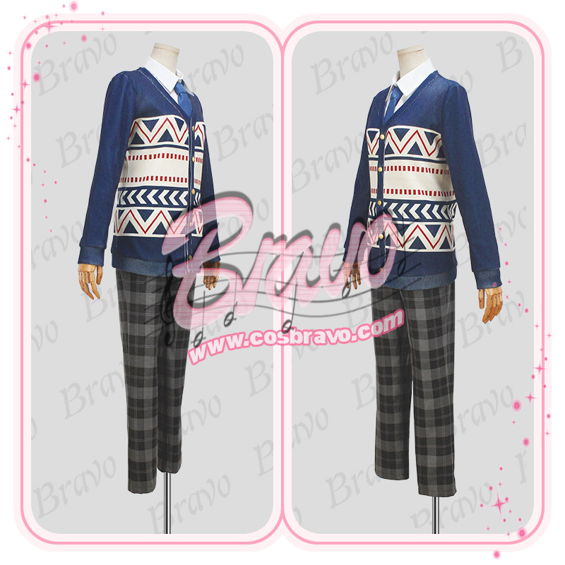 あんさんぶるスターズ！ 夢ノ咲学院 男子制服 遊木真 コスプレ衣装
