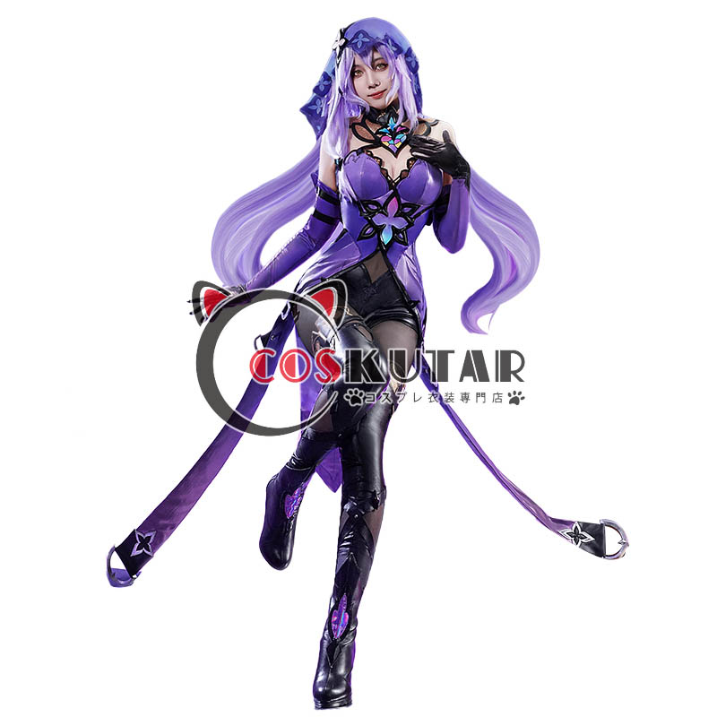 崩壊:スターレイル Feixiao 薩蘭コスプレ衣装、武器、かつら、ショー