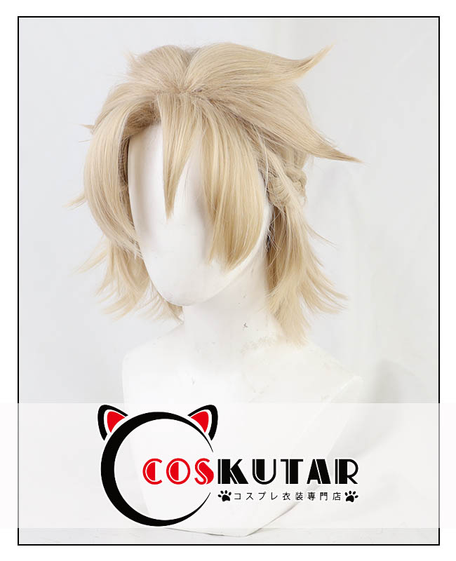 原神 Genshin アルベド コスプレウィッグ｜COSKUTARコスプレ衣装通販