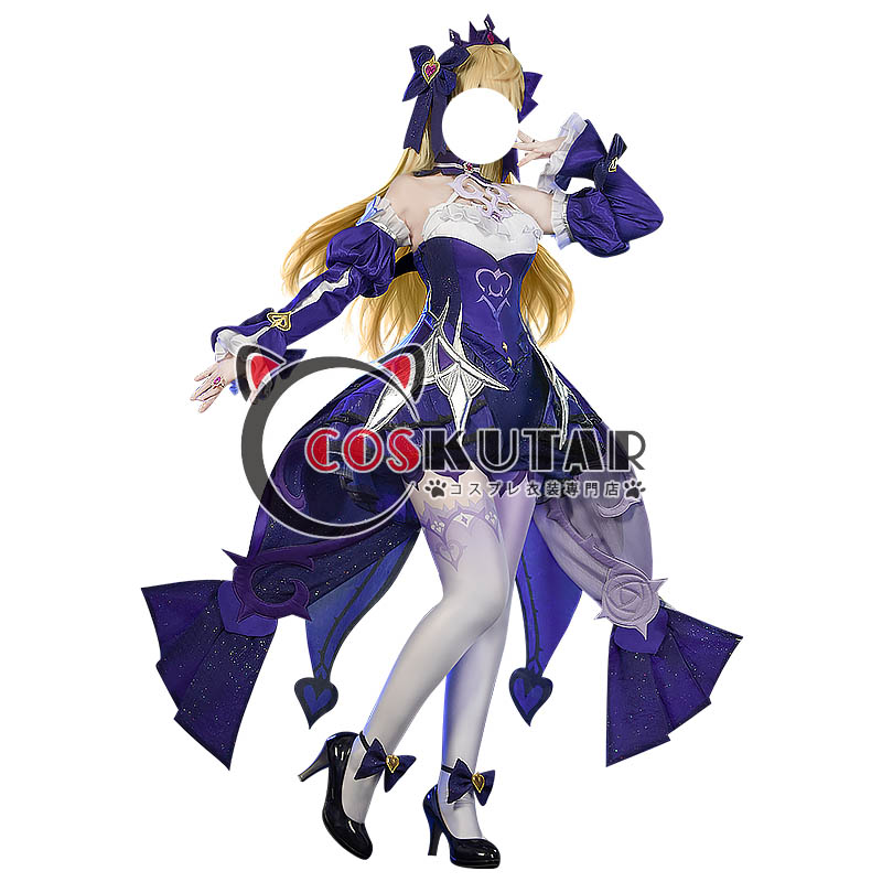 原神 Genshin 極夜の真夢 フィッシュル コスプレ衣装｜COSKUTAR