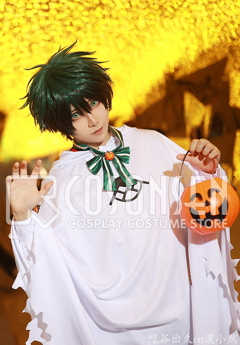 僕のヒーローアカデミア ハロウィン 緑谷出久 コスプレ衣装 - Cosonsen