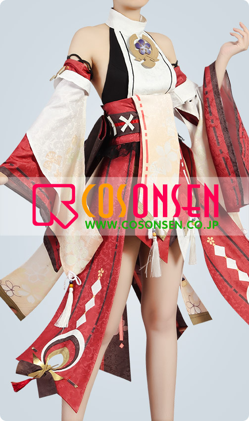 原神 八重神子 やえみこ コスプレ衣装 - Cosonsen コスオンセン