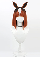 ウマ娘プリティーダービー ジェンティルドンナ コスプレウィッグ 耳