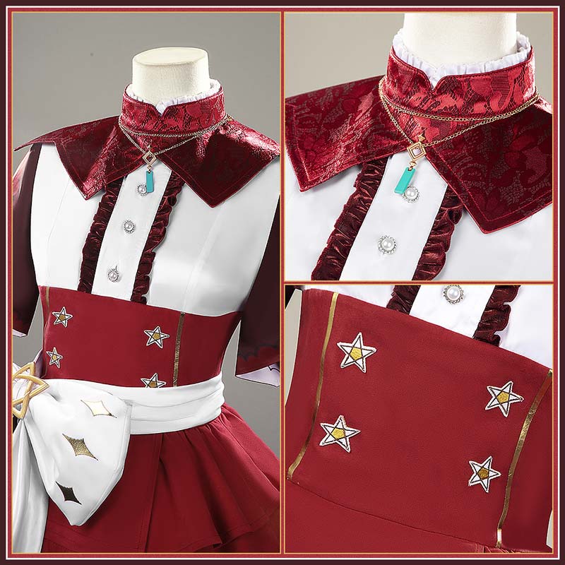 ウマ娘プリティーダービー レッドディザイア 勝負服 コスプレ衣装