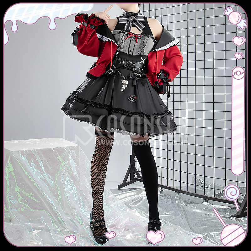 バーチャル YouTuber Vtuber 沙花叉クロヱ 新衣装 コスプレ衣装