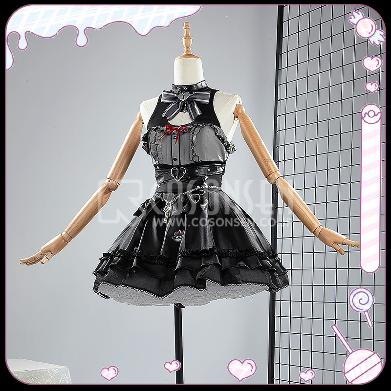 バーチャル YouTuber Vtuber 沙花叉クロヱ 新衣装 コスプレ衣装