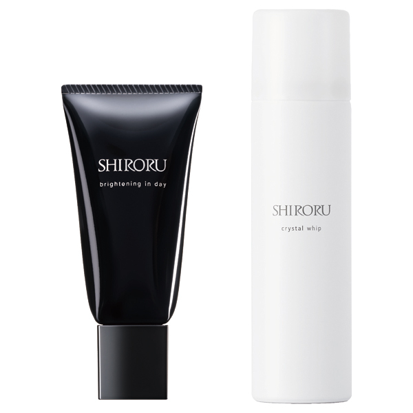 ブライトニング イン デイ+クリスタルホイップミニセット / SHIRORU