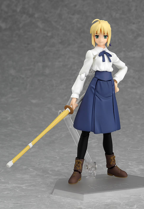 ABS&PVC製 塗装済可動フィギュア figma セイバー 私服ver. [Fate/stay