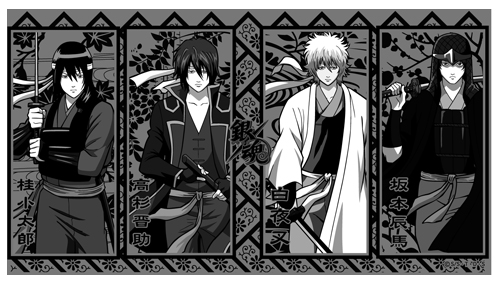 攘夷四人組グラス [銀魂] | キャラクター公式グッズ＆アパレル製作販売