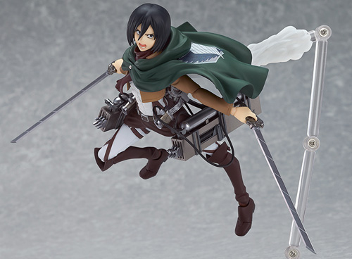 ABS＆PVC塗装済み可動フィギュア figma ミカサ・アッカーマン [進撃の