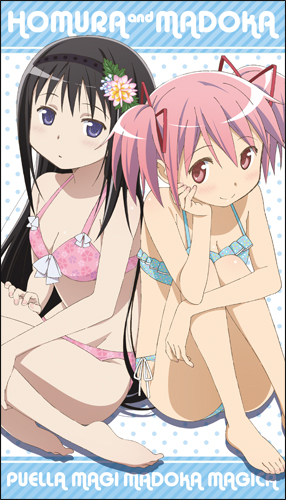 まどか＆ほむらドキドキビッグタオル [劇場版 魔法少女まどか☆マギカ