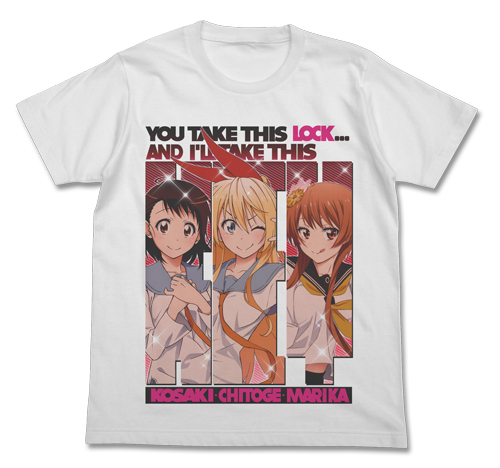 ニセコイ フルカラーTシャツ [ニセコイ] | 公式キャラクターグッズ販売