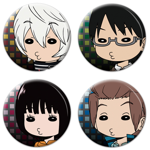 ワールドトリガー缶バッジセット（遊真・修・千佳・迅セット