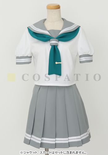 私立浦の星女学院 制服スカーフ 3年生（緑） [ラブライブ