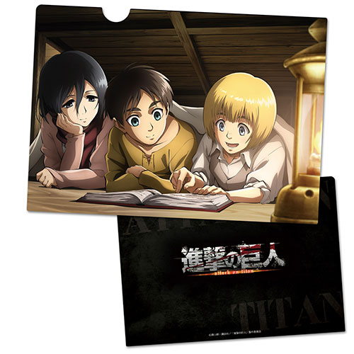 進撃の巨人 クリアファイルF [進撃の巨人] | 公式キャラクターグッズ