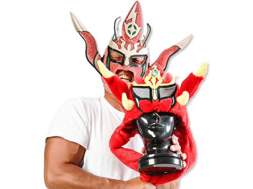 獣神サンダー・ライガー プンプンキャップ [新日本プロレスリング