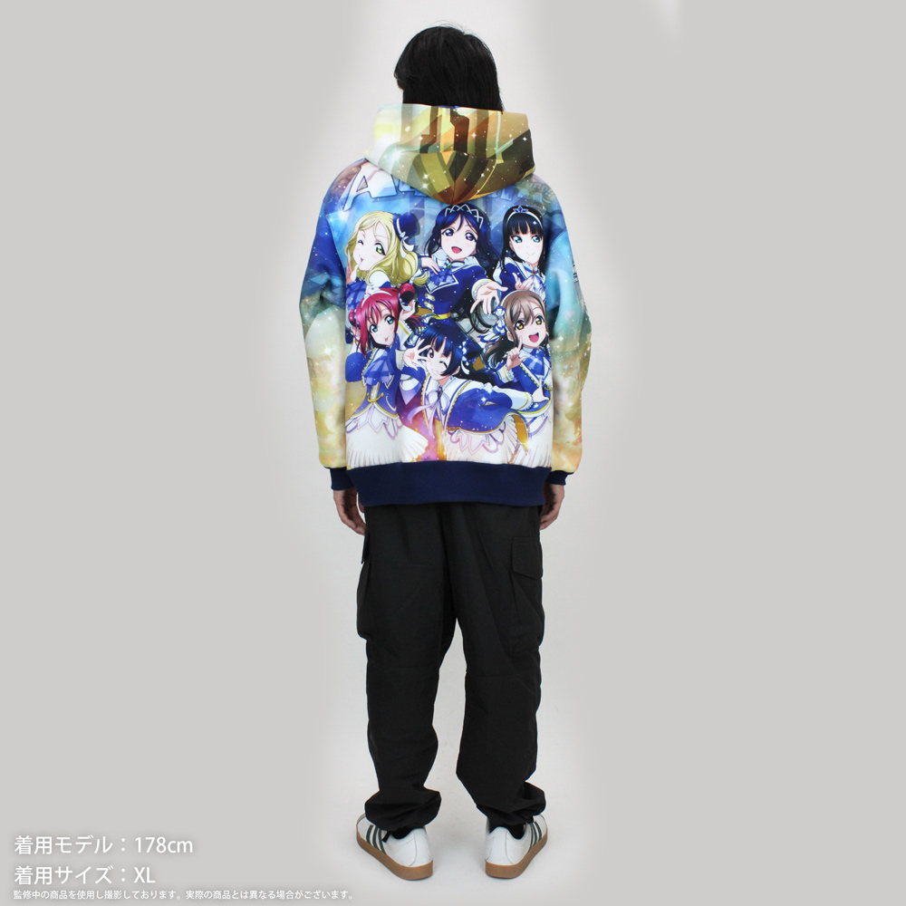 ☆限定☆Aqours フルグラフィックジップパーカー [ラブライブ