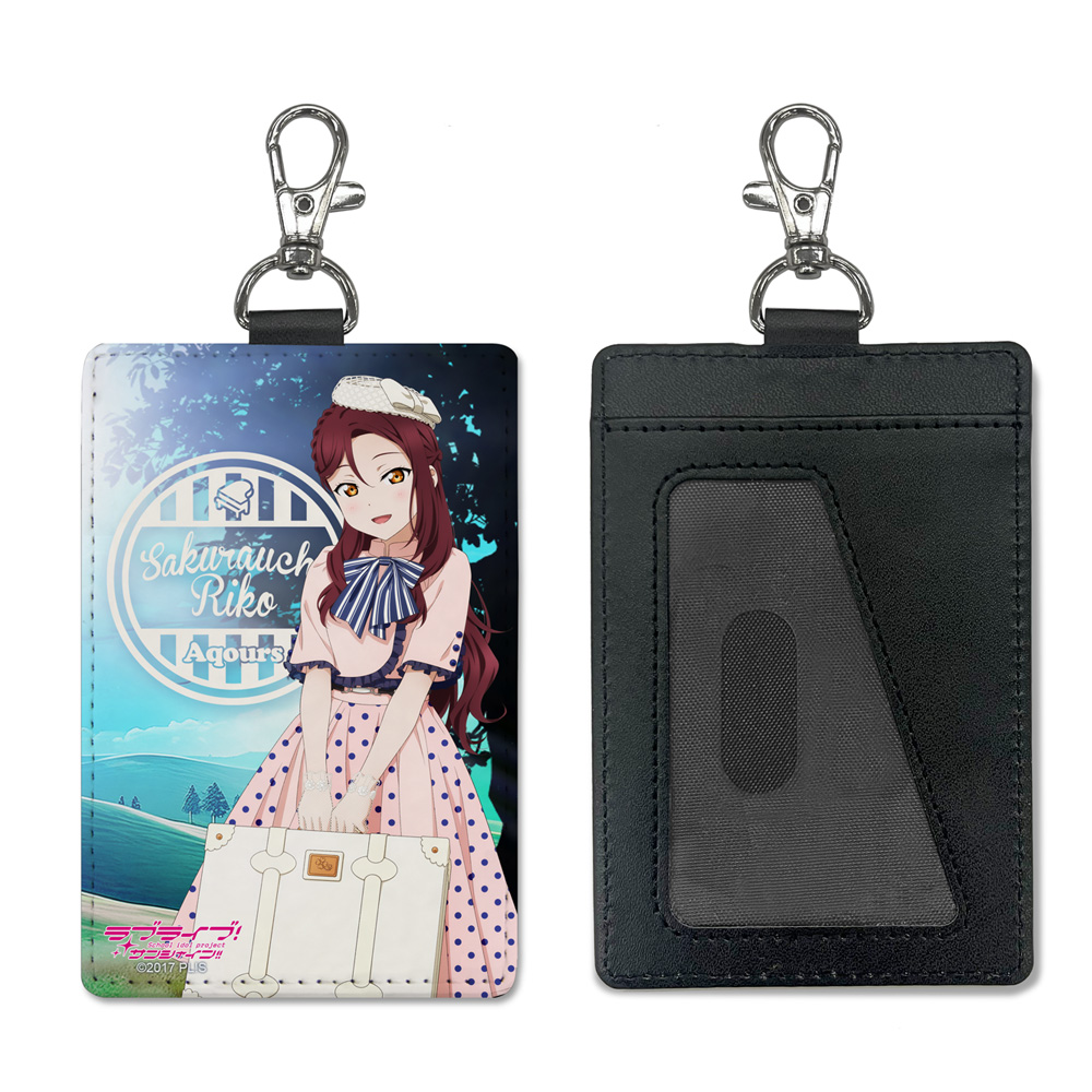 描き下ろし 小原鞠莉 パスケース（ナスカン付き）ソロコンサートver