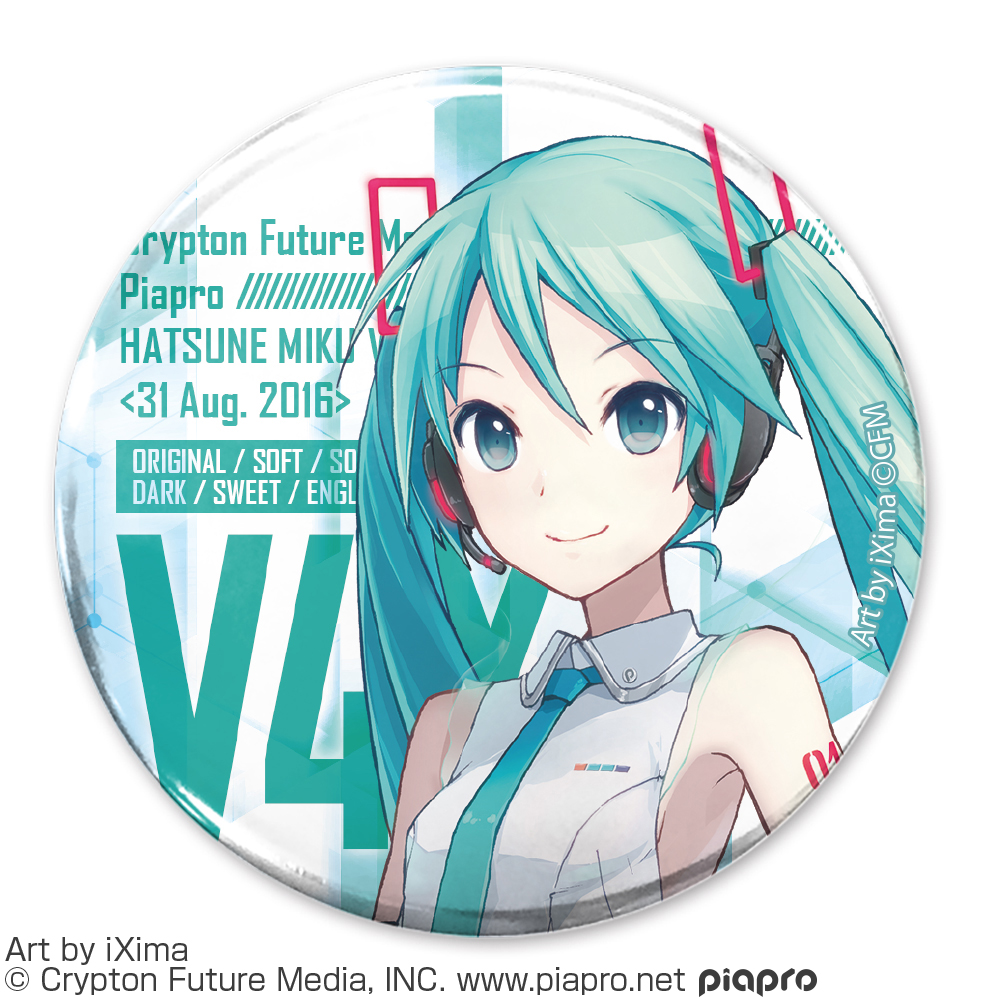 初音ミク V4X 65mm缶バッジ [初音ミク V4X] | 公式キャラクターグッズ