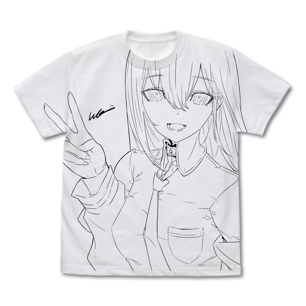 描き下ろし 牧瀬紅莉栖 オールプリントTシャツ huke Ver. [STEINS;GATE