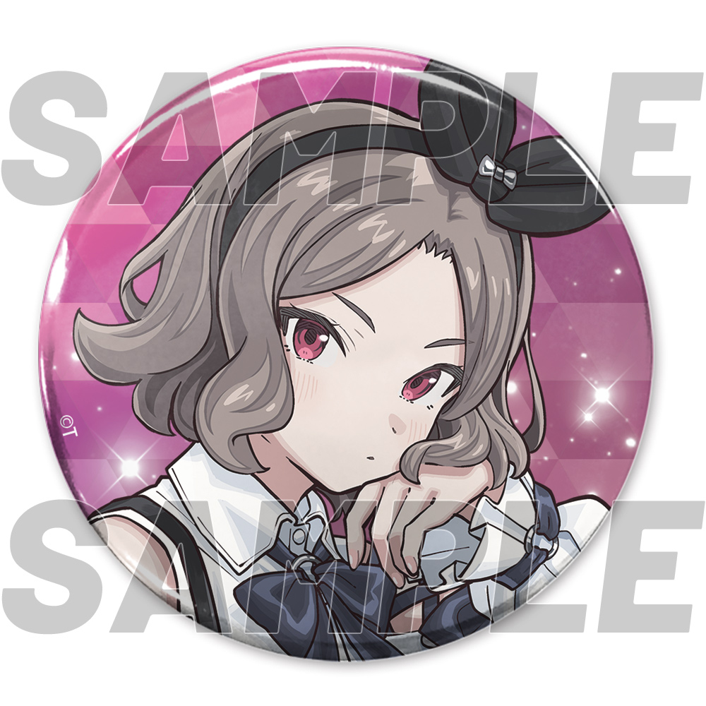 描き下ろし 海老塚智 65mm缶バッジ 爆ぜて咲くVer. [ガールズバンド