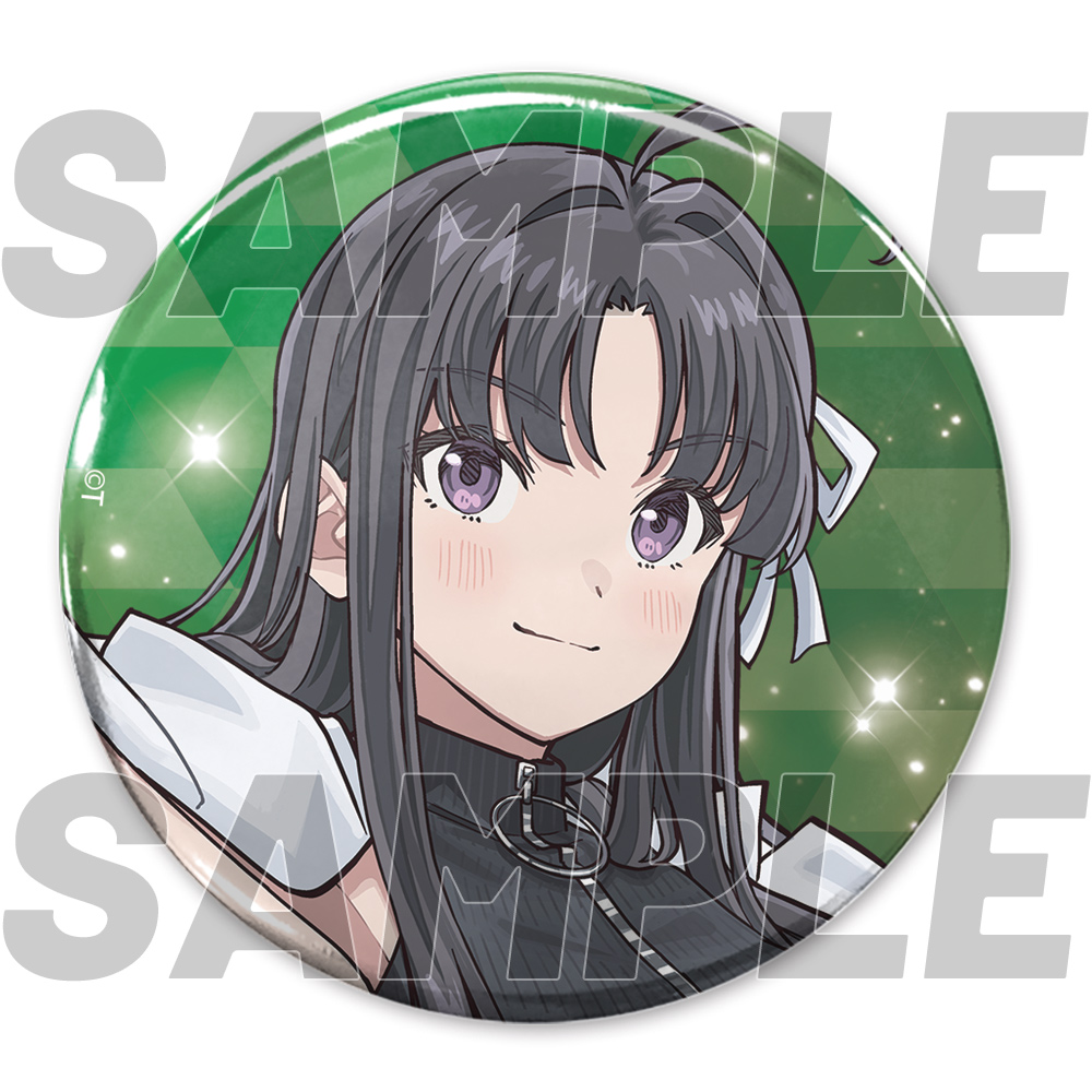 描き下ろし 安和すばる 65mm缶バッジ 爆ぜて咲くVer. [ガールズバンド