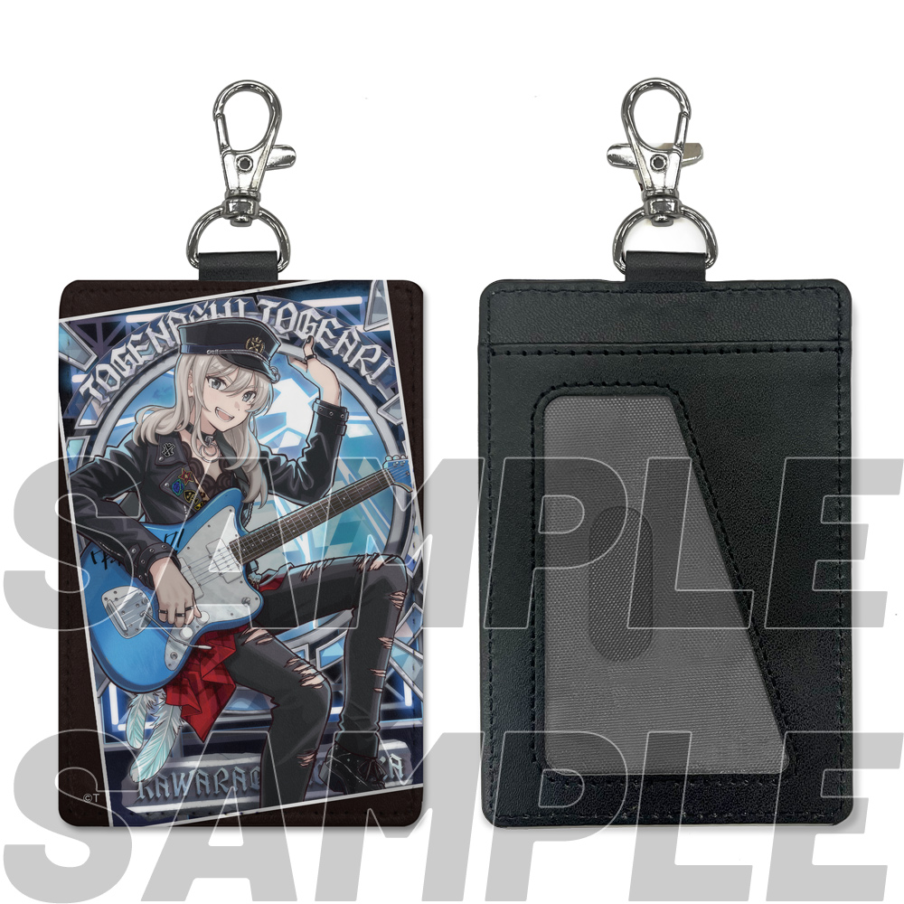 描き下ろし 井芹仁菜 パスケース（ナスカン付き） 爆ぜて咲くVer