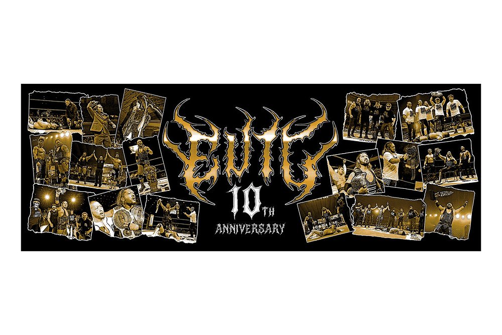 EVIL「10TH ANNIVERSARY」スポーツタオル [新日本プロレスリング