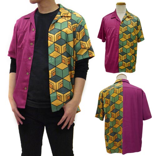 冨岡義勇羽織柄 アロハ [アニメ「鬼滅の刃」] | 公式キャラクター