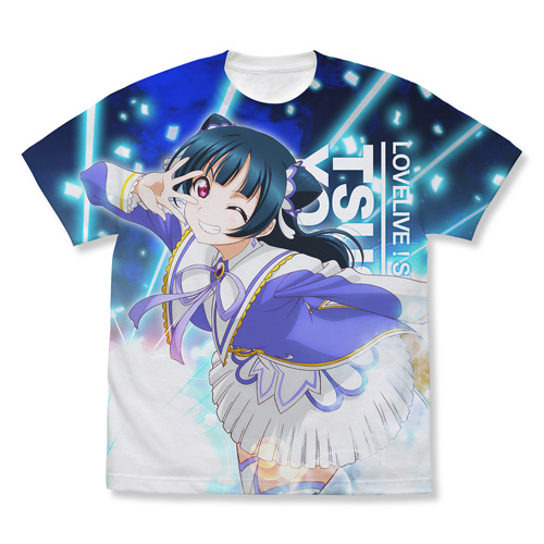 津島善子 フルグラフィックTシャツ Over the Rainbow Ver. [ラブライブ