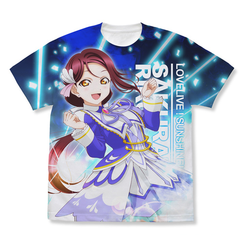 桜内梨子 フルグラフィックTシャツ Over the Rainbow Ver. [ラブライブ