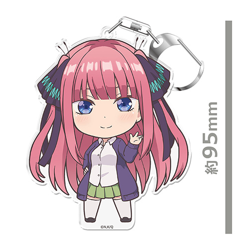 五等分の花嫁 ぷにこれ！キーホルダー（スタンド付）中野二乃 ver.2