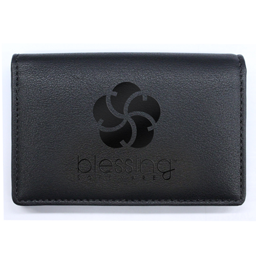 blessing software（6年後ver.） シンセティックレザーカードケース