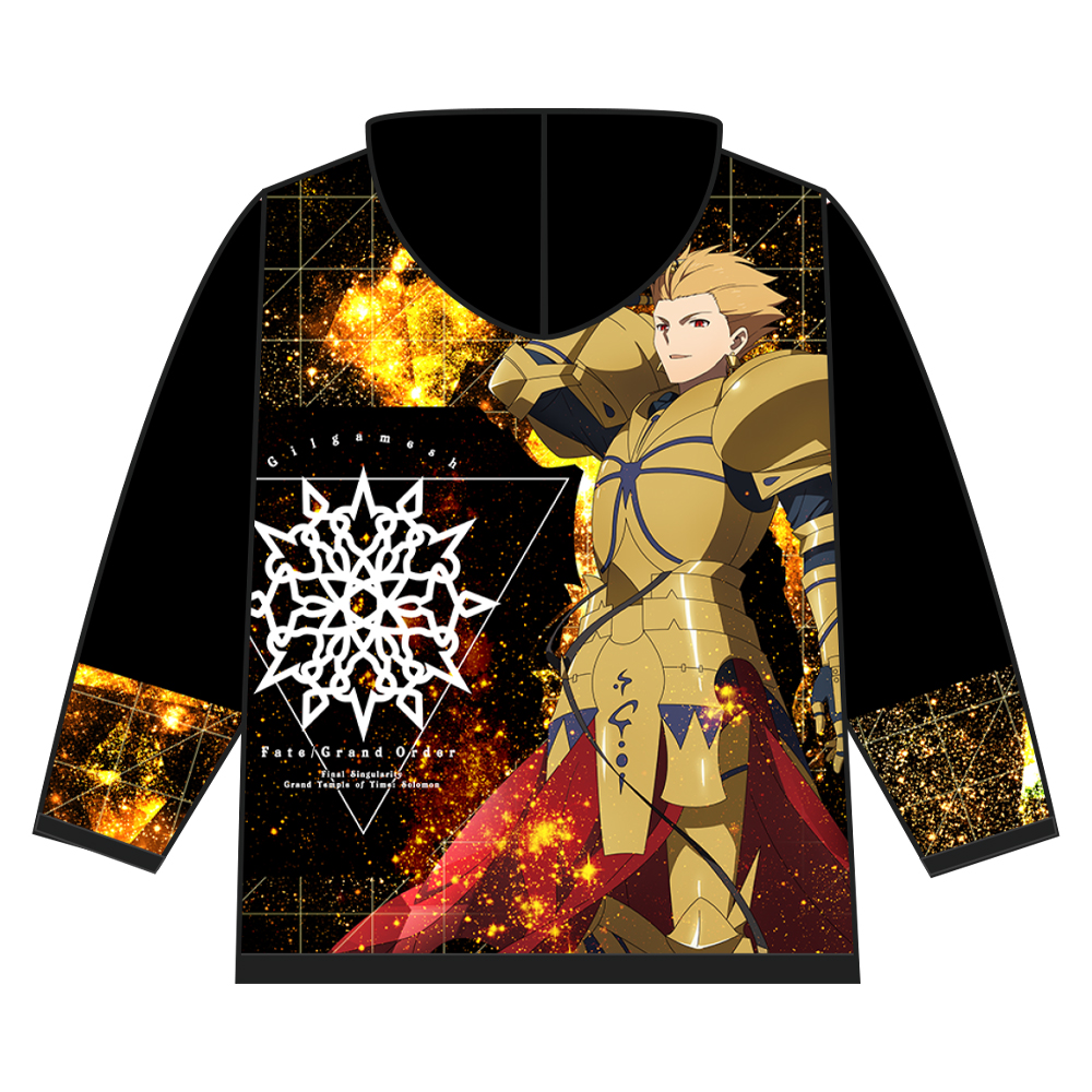 ☆限定☆FGOソロモン ギルガメッシュ フルグラフィックドライパーカー