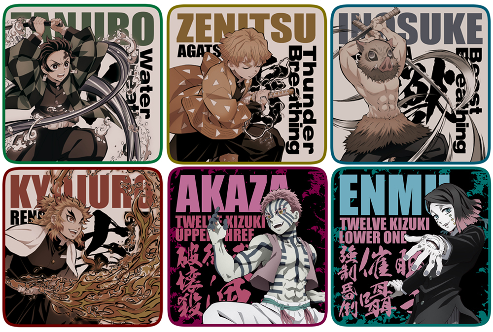 猗窩座 フルカラーハンドタオル [アニメ「鬼滅の刃」] | 公式