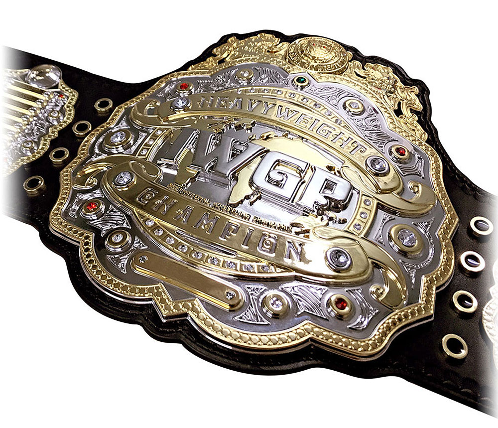 新日本プロレス 4代目IWGPヘビー級王座 レプリカベルト 50周年記念